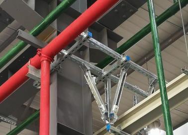 沅陵该抗震支架的整体式支吊架结构协调性好